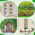 4Packs 13x78in Expandable Wood Wall Trellis - Image 7