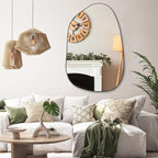 PERFNIQUE Irregular Wall Mirror Asymmetrical Mirror, Decorative Modern Wall - Image 4