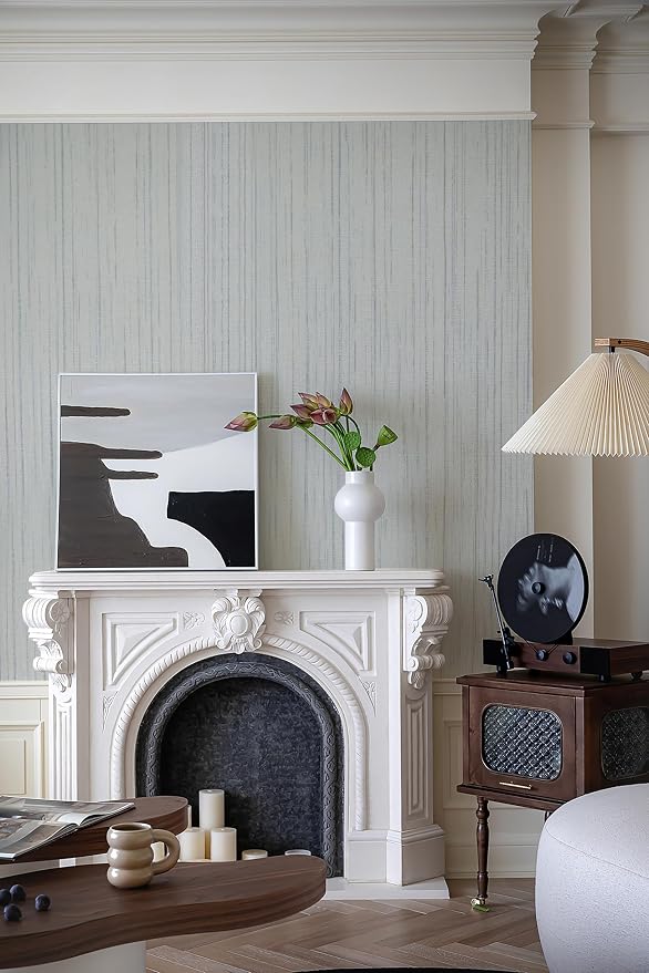Dviolet Textured Fabric Wallpaper - Image 3