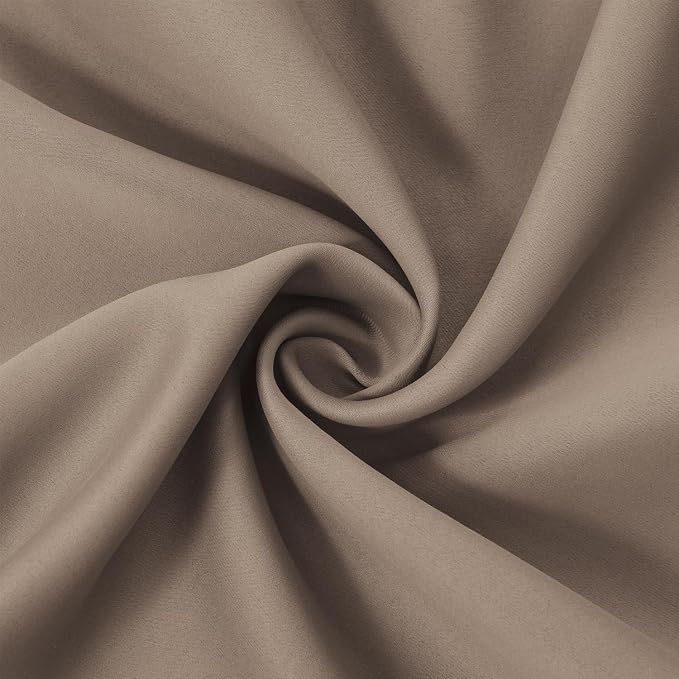 LEMOMO Cappuccino Thermal Blackout Curtains/38 x 63 Inch/Set of 2 Panels Room - Image 5