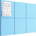 MaxGear Large Cork Board for Wall 36" x 24", 6 Pack Felt Wall Tiles by MaxGear