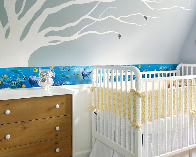 FLFK Peel and Stick Wallpaper Border Wall Decals - Image 5