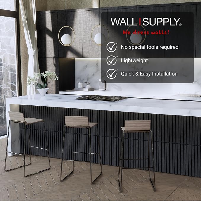 Wall!Supply 3D Soundproof Wall Panels – Acoustic Anthracite Finish – EPS Foam - Image 3
