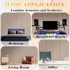 Acoustic Panels 24 Pack: 32 Sq Ft Coverage - Image 7
