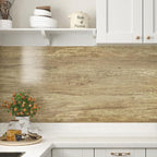 WESTICK Brown Wood Contact Paper Removable Wooden Wallpaper Self Adhesive Wood - Image 5