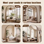 Full Length Mirror, Oversized Floor Mirrors, Leaning Free Standing Mirrors - Image 8