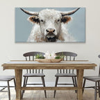 Suconvng Highland Cow Wall Art For Living Room Animal Canvas Art Wall Decor - Image 5
