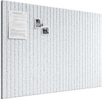 Bumusty Large Cork Board Alternative-48 x 36" Felt Bulletin Board Tiles by BUMUSTY