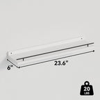 WOPITUES Floating Shelves 24 inch - Image 3