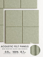 Bumusty Large Felt Bulletin Board, 30 Push Pins, 70 Adhesive Tabs - Image 3