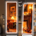 Hasipu Full Length Mirror with Lights, Full Body Dressing Hanging Mounted Mirror by Whatssuitableisthebest