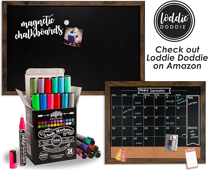 Loddie Doddie Magnetic Chalkboard - 46 in x 34.5 in - Image 6
