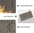 3D Faux Stone Wall Panels, Lightweight & Waterproof Accent Marble Stone Skin - Image 3