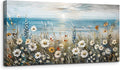 SERIMINO Large Wall Art for Living Room, Coastal Landscape Wall Decor, Beach by SERIMINO