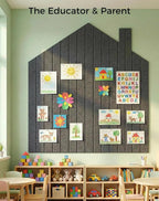 Aothia 12-Pack Felt Bulletin Board Tiles - Image 8