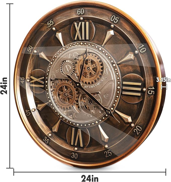 October Elf 24 Inch Wall Clock - Image 4