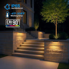 LEONLITE 8-Pack 12 Inch LED Hardscape Lighting, Update Retaining Wall Lights - Image 7
