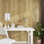 WESTICK 394" x 24" Light Wood Grain Contact Paper Peel and Stick Wallpaper - Image 7