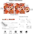HAOKHOME Boho Peel and Stick Wallpaper Floral Wall Paper Removable - Image 7