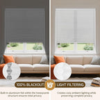 Grandekor No Drill No Tools Cordless Cellular Shades, UV Protection Privacy No - Image 7