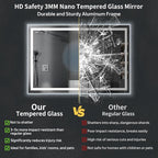 60"x40" LED Bathroom Mirror - Image 7