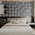 AMZDEPOT 3D Wall Panels for Interior Wall Decor, 3 Layout Options PVC Textured - Image 9