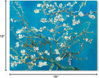 Van Gogh Canvas Wall Art: Almond Blossom Oil Painting Flower Picture - Image 7