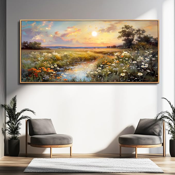 hyidecorart Large Framed Wall Art, Landscape Wall Art, Nature Wall Decor - Image 8