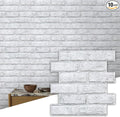 Commomy 3D Brick Peel and Stick by CommomyDecor