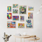KBKBART Matisse Wall Art Prints Set of 12, Matisse Eclectic Wall Decor - Image 6