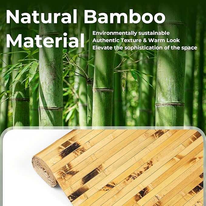 Bamboo Wall Panel, Peel and Stick wall Panels, paneles decorativos para pared - Image 3