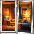 Hasipu Full Length Mirror with Lights, Full Body Dressing Hanging Mounted Mirror by Whatssuitableisthebest