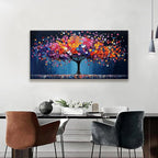 Suconvng Canvas Art Wall Decor Abstract Tree Wall Art - Image 2