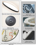 Decorative Wall Clocks Batterys Operated, Retro Wall Clock - Image 3