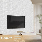 Heikki 30 Pack 3D Wall Panel for Interior Wall Décor, PVC Flower Textured Wall - Image 5