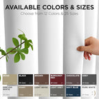 Joydeco Blackout Patio Sliding Door Curtains 96 Inches Long, Grommet Privacy - Image 7