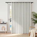 RYB HOME Accordion Style Room Divider Curtain-100% Blackout Folding Accordion by RYBHOME