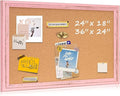 Cork Bulletin Board, Decorative Hanging Pin Board Tack Board by QUEENLINK