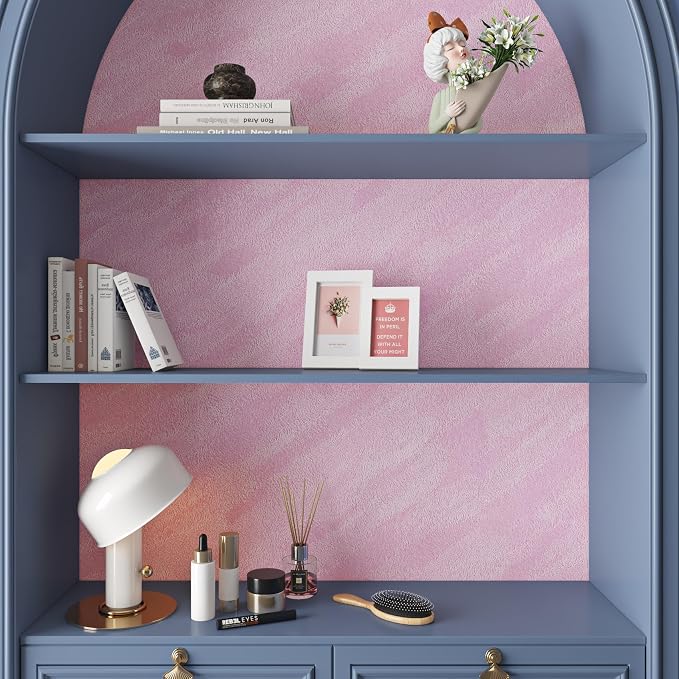 ReWallpaper Pink Velvet Wallpaper Peel and Stick Elegant Pastel Pink Wallpaper - Image 7