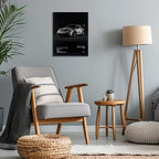 CSLGQGV Car Poster Vintage Racing Car Wall Art Supercar Canvas Prints Painting - Image 3
