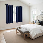 MIULEE Blackout Curtains for Bedroom Living Room 2 Panels, Thermal Insulated - Image 6