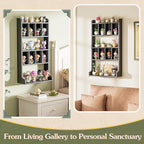 Keebofly Perfume Organizer Wall Mount & Large Cologne Display Case - Image 7