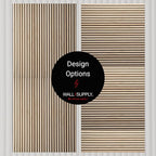 Wall!Supply 3D Wall Panels – Faux Natural Wood Round Slatted – Lightweight Foam - Image 7