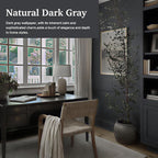 Dimoon 17.7''x393'' Peel and Stick Wallpaper Dark Grey Contact Paper - Image 7