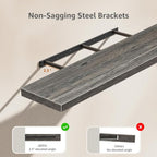 QEEIG Floating Shelves for Wall 47.2" Extra Long - Image 4