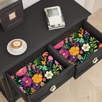 BOKEBEVE Watercolor Floral Wallpaper Peel and Stick Colorful Contact Paper - Image 4