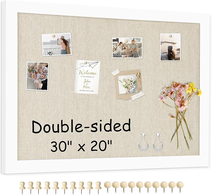 Double-Sided Large Cork Board by AMUSIGHT