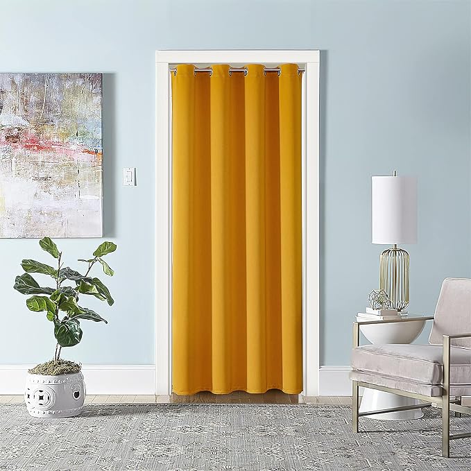 ChrisDowa Blackout Door Curtain - Image 6