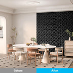 Art3d 33-Pack 3D Wall Panel for Interior Wall Décor, Diamond Textured PVC - Image 3