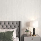 Livelynine 15.8X394 Tan Grasscloth Peel and Stick Wallpaper Textured Removable - Image 5